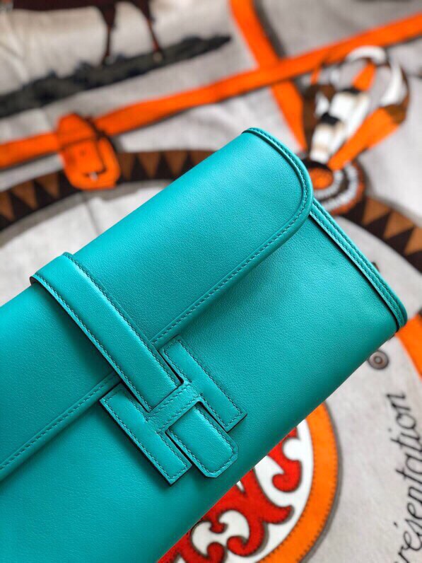 에르메스 지제 엘란29 블루파온 스위프트 송아지가죽 내부 양가죽